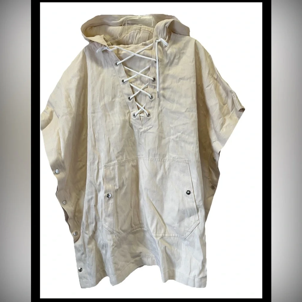 NWOT J Crew Cape Women’s Sport Cotton Ivory Sleeveless Size S/M - Picture 1 of 8